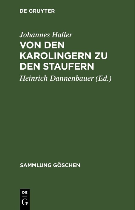 Von den Karolingern zu den Staufern main product photo