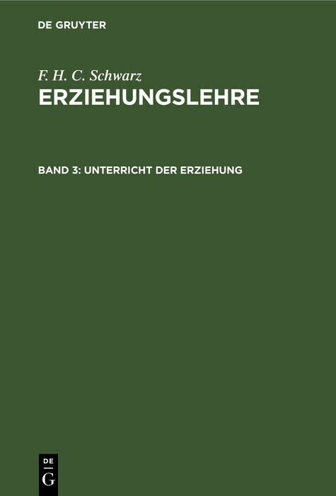 Unterricht der Erziehung main product photo