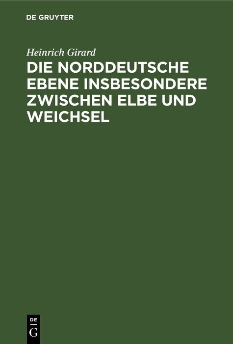 Die norddeutsche Ebene insbesondere zwischen Elbe und Weichsel main product photo