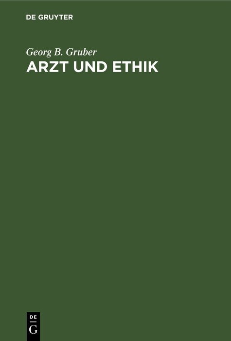 Arzt und Ethik main product photo