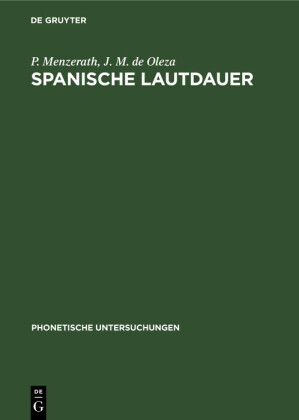 Spanische Lautdauer