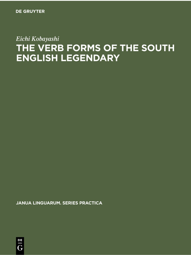 The Verb Forms of the South English Legendary main product photo