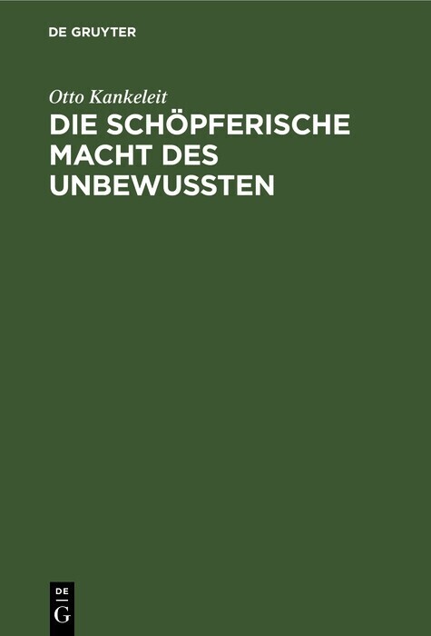 Die schöpferische Macht des Unbewussten main product photo