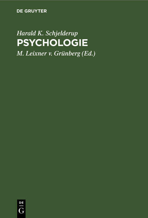 Psychologie main product photo
