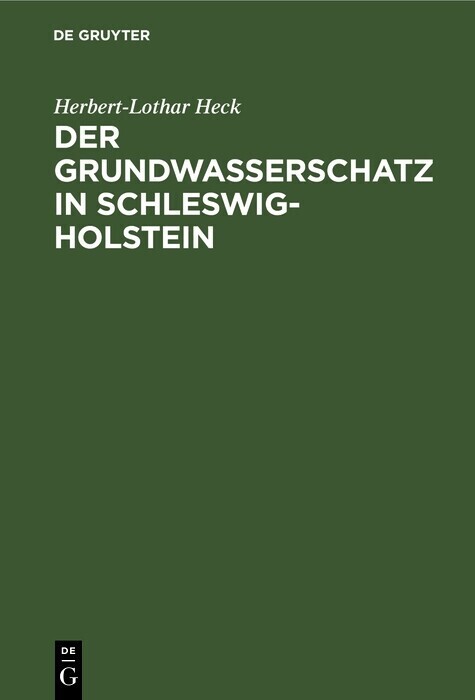 Der Grundwasserschatz in Schleswig-Holstein main product photo
