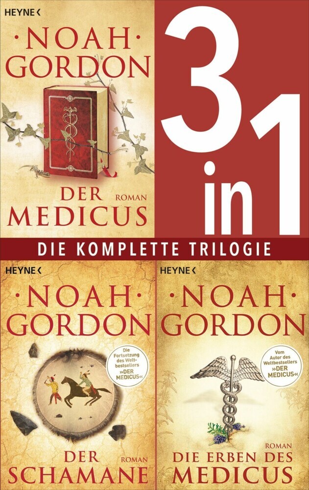 Die Medicus-Saga Band 1-3: - Der Medicus / Der Schamane / Die Erben des Medicus (3in1-Bundle) main product photo