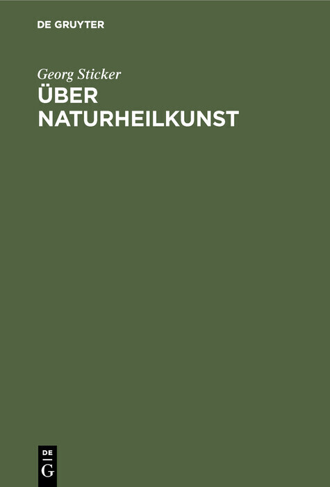 Über Naturheilkunst main product photo