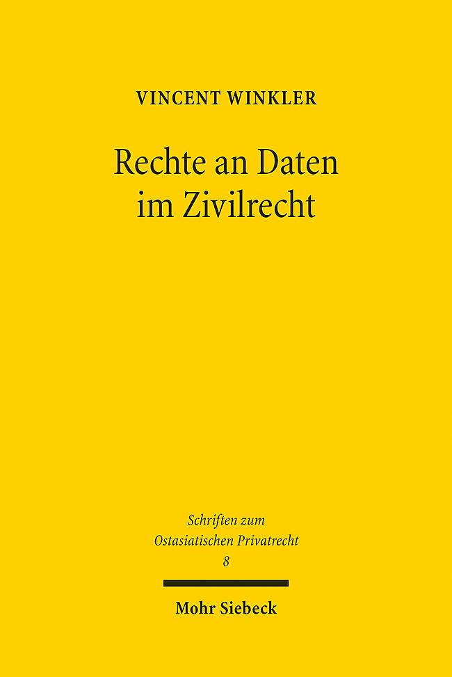 Rechte an Daten im Zivilrecht main product photo