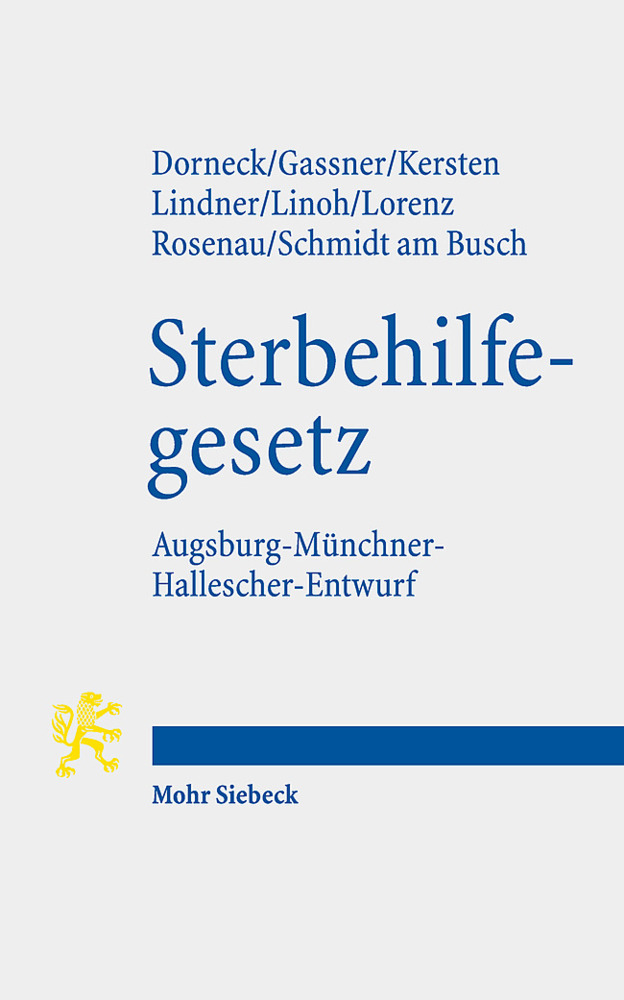 Gesetz zur Gewährleistung selbstbestimmten Sterbens und zur Suizidprävention main product photo
