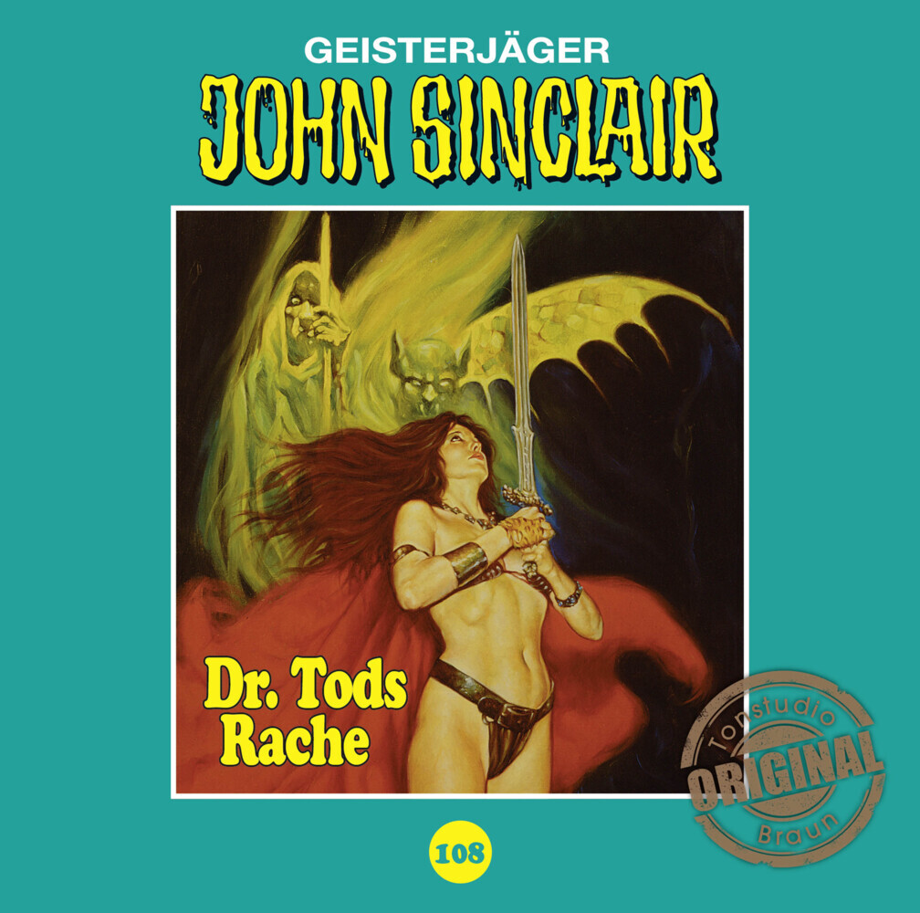 John Sinclair Tonstudio Braun - Dr. Tods Rache, 1 Audio-CD main product photo