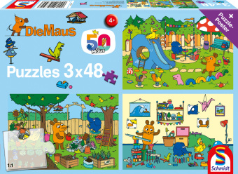 Die Maus, Ein Tag mit der Maus (Kinderpuzzle)