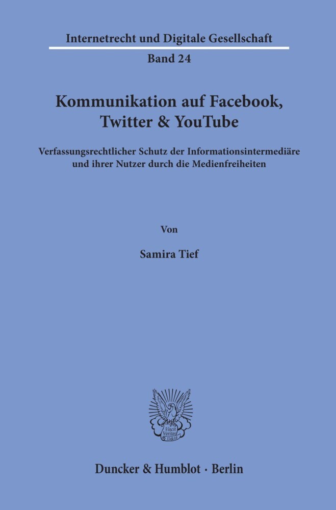 Kommunikation auf Facebook, Twitter & YouTube. main product photo