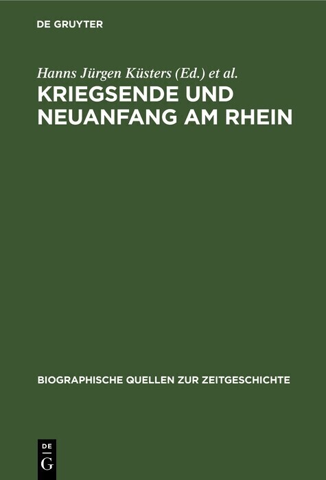 Kriegsende und Neuanfang am Rhein main product photo