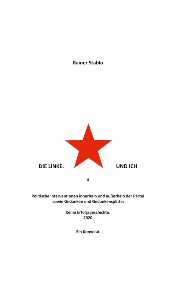 Die Linke. Und ich 4 main product photo