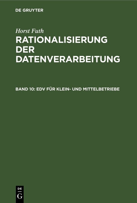 EDV für Klein- und Mittelbetriebe main product photo