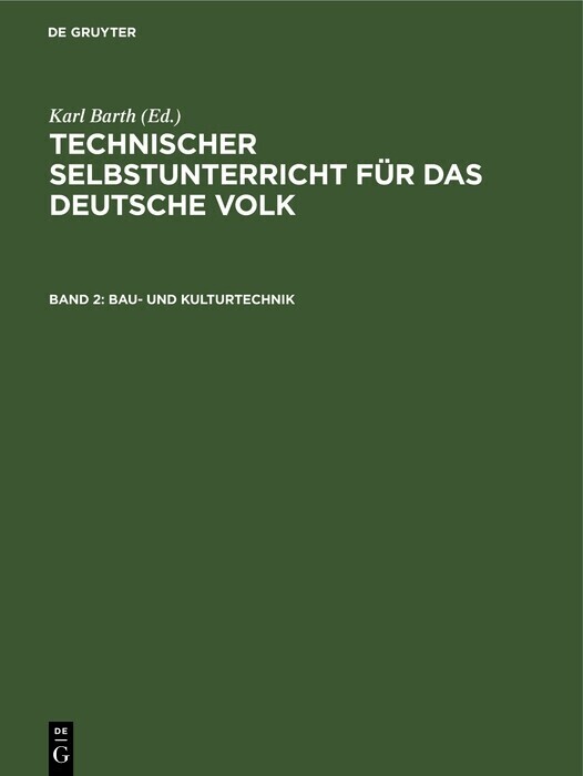Bau- und Kulturtechnik main product photo