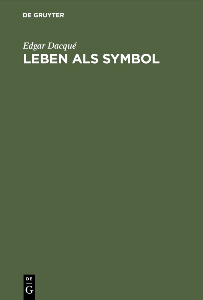 Leben als Symbol main product photo