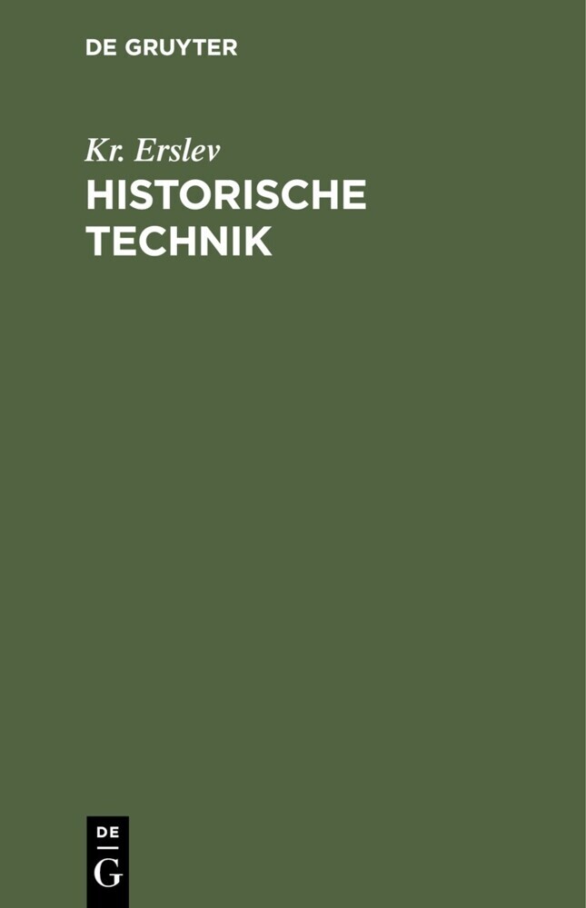 Historische Technik main product photo
