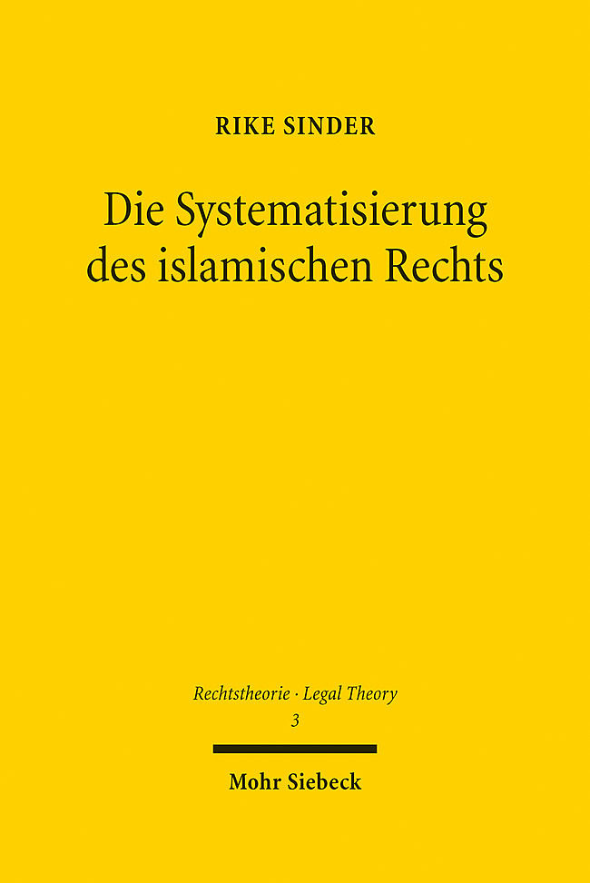 Die Systematisierung des islamischen Rechts main product photo