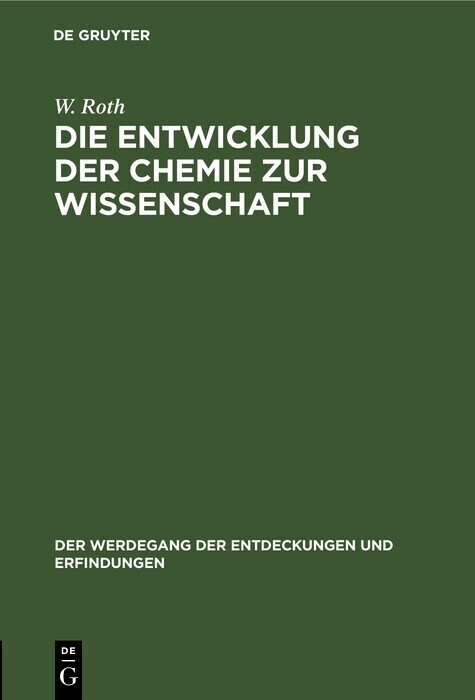 Die Entwicklung der Chemie zur Wissenschaft main product photo
