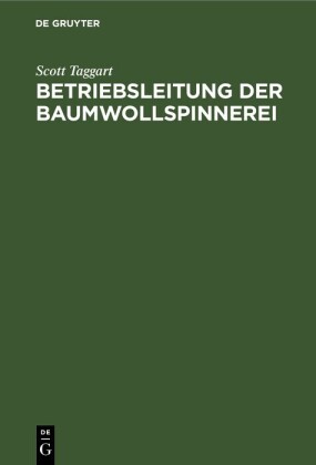Betriebsleitung der Baumwollspinnerei