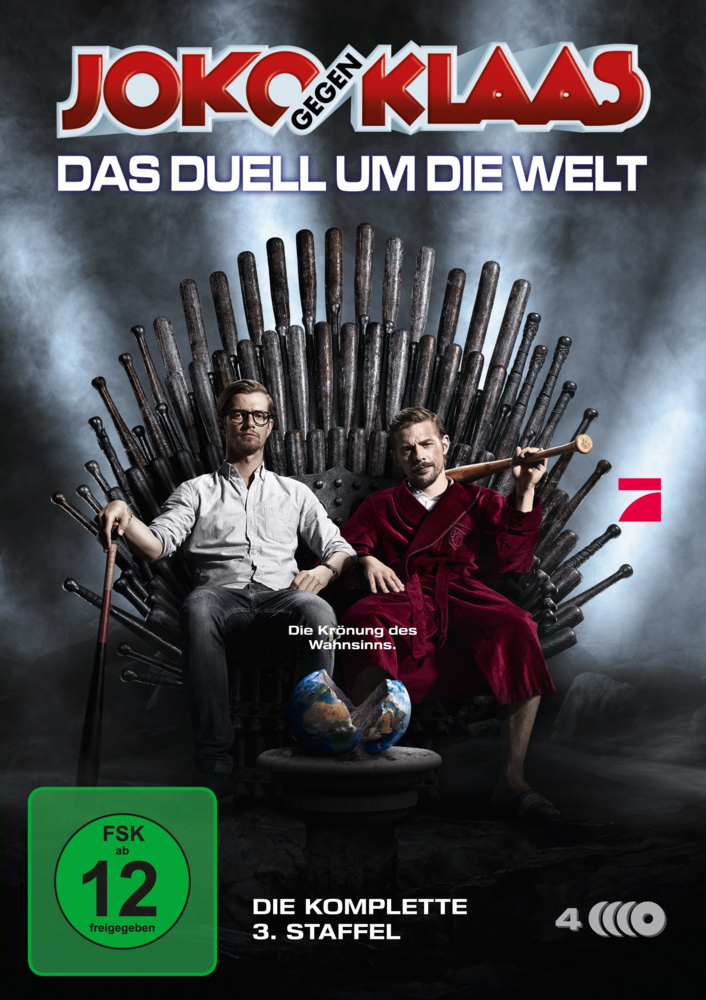 Joko gegen Klaas, Das Duell um die Welt. Staffel.3, 3 DVD main product photo