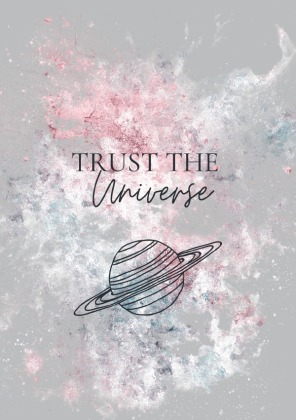 Notizbuch, Bullet Journal, Journal, Planer, Tagebuch "Trust the Universe"