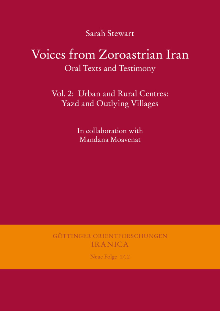 Voices from Zoroastrian Iran: Oral texts and testimony main product photo