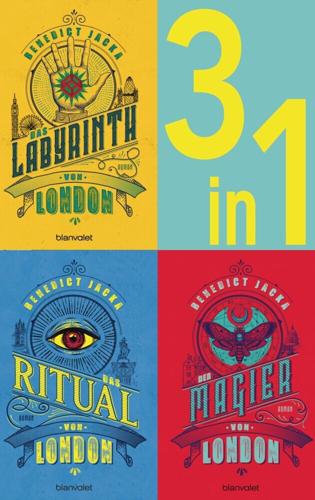 Die Alex Verus-Reihe Band 1-3: - Das Labyrinth von London / Das Ritual von London / Der Magier von London (3in1-Bundle) main product photo