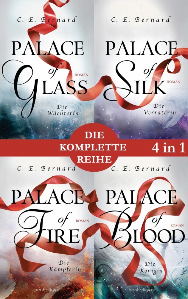 Die Palace-Saga Band 1-4: - Palace of Glass / Palace of Silk / Palace of Fire / Palace of Blood (4in1-Bundle) main product photo