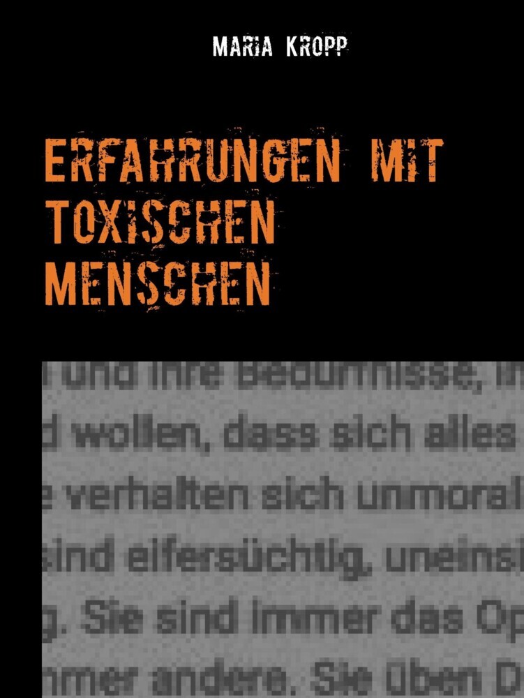Erfahrungen mit Toxischen Menschen main product photo