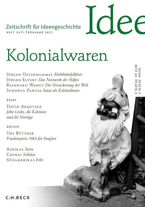 Zeitschrift für Ideengeschichte Heft XV/1 Frühjahr 2021 main product photo