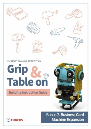 SPIKE(TM) Prime Bonus 2. Business Card Machine Expansion Building Instruction Guide