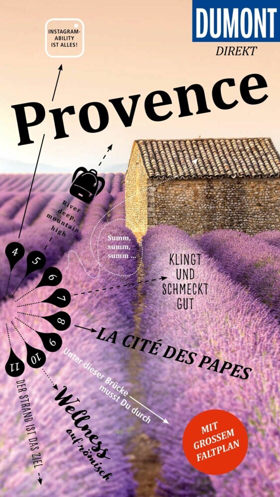 DUMONT direkt Reiseführer E-Book Provence main product photo