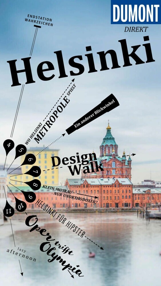 DUMONT direkt Reiseführer E-Book Helsinki main product photo