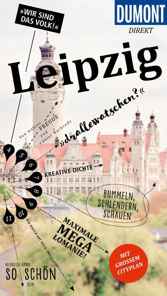 DUMONT direkt Reiseführer E-Book Leipzig main product photo