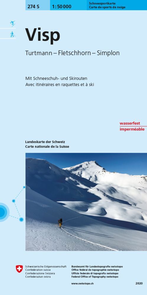 274S Visp Schneesportkarte main product photo