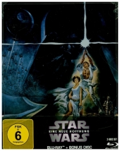 Star Wars Episode 4, Eine neue Hoffnung, 2 Blu-ray (Steelbook Edition)
