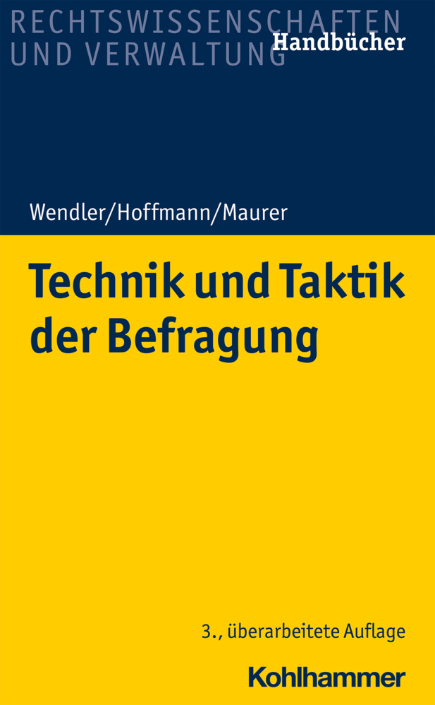 Technik und Taktik der Befragung main product photo