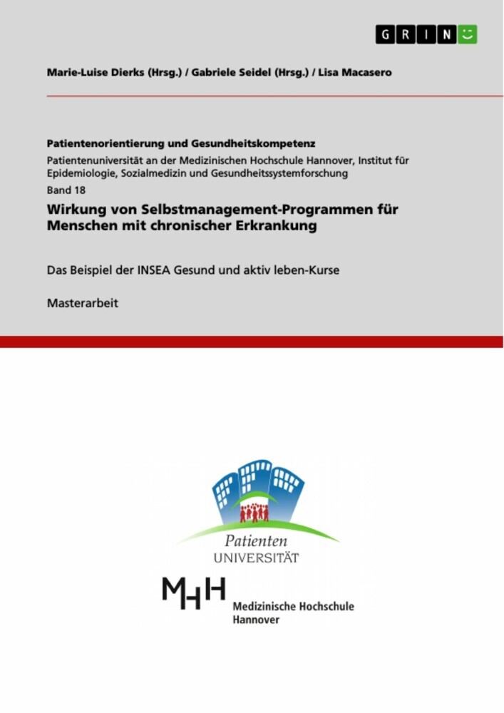 Wirkung von Selbstmanagement-Programmen für Menschen mit chronischer Erkrankung main product photo