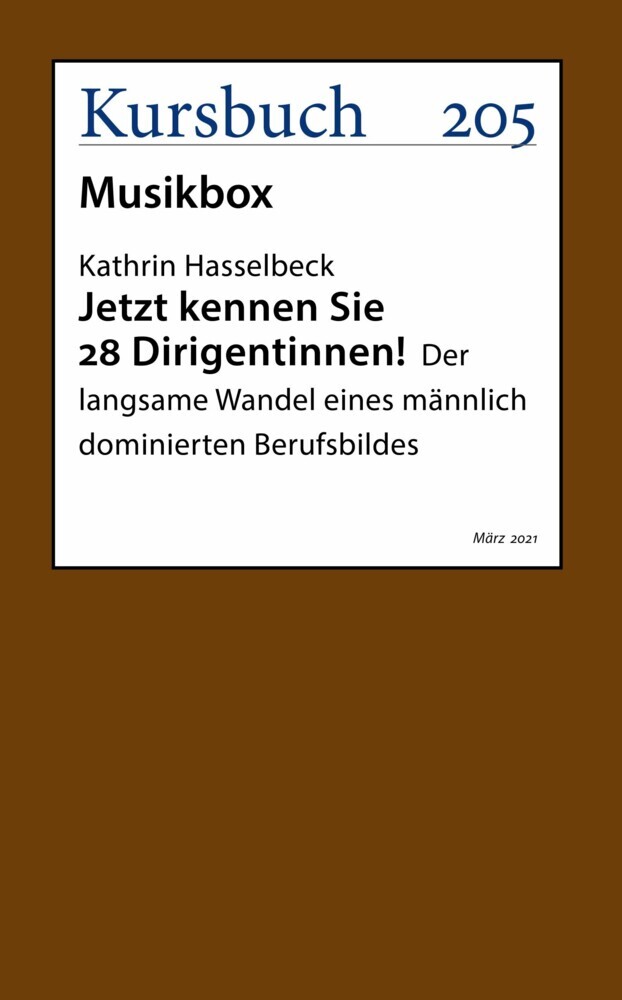 Jetzt kennen Sie 28 Dirigentinnen! main product photo