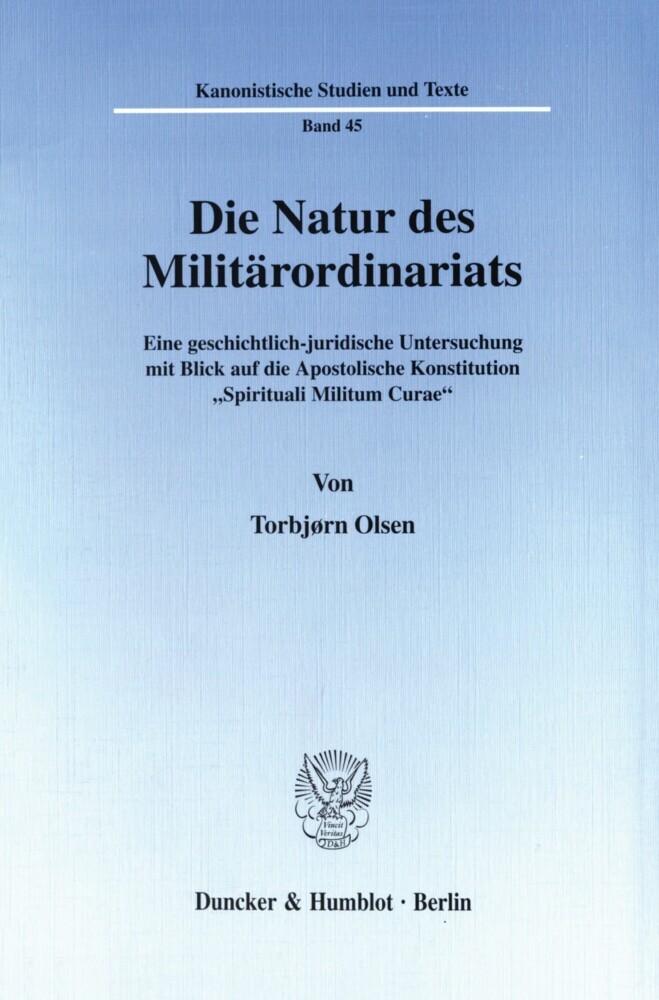 Die Natur des Militärordinariats. main product photo