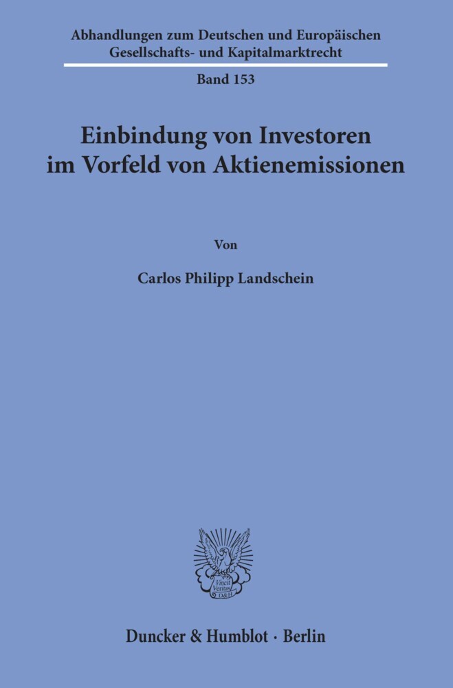 Einbindung von Investoren im Vorfeld von Aktienemissionen. main product photo