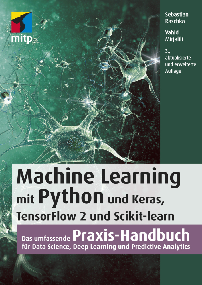 Machine Learning mit Python und Keras, TensorFlow 2 und Scikit-learn main product photo