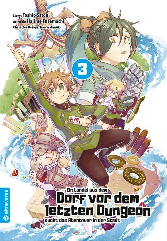 Ein Landei aus dem Dorf vor dem letzten Dungeon sucht das Abenteuer in der Stadt. Bd.3 main product photo