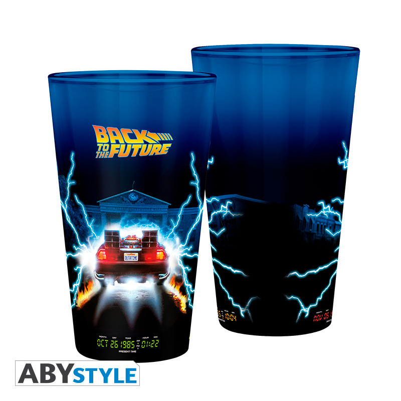 ABYstyle Back to the future DeLorean XL Glas main product photo