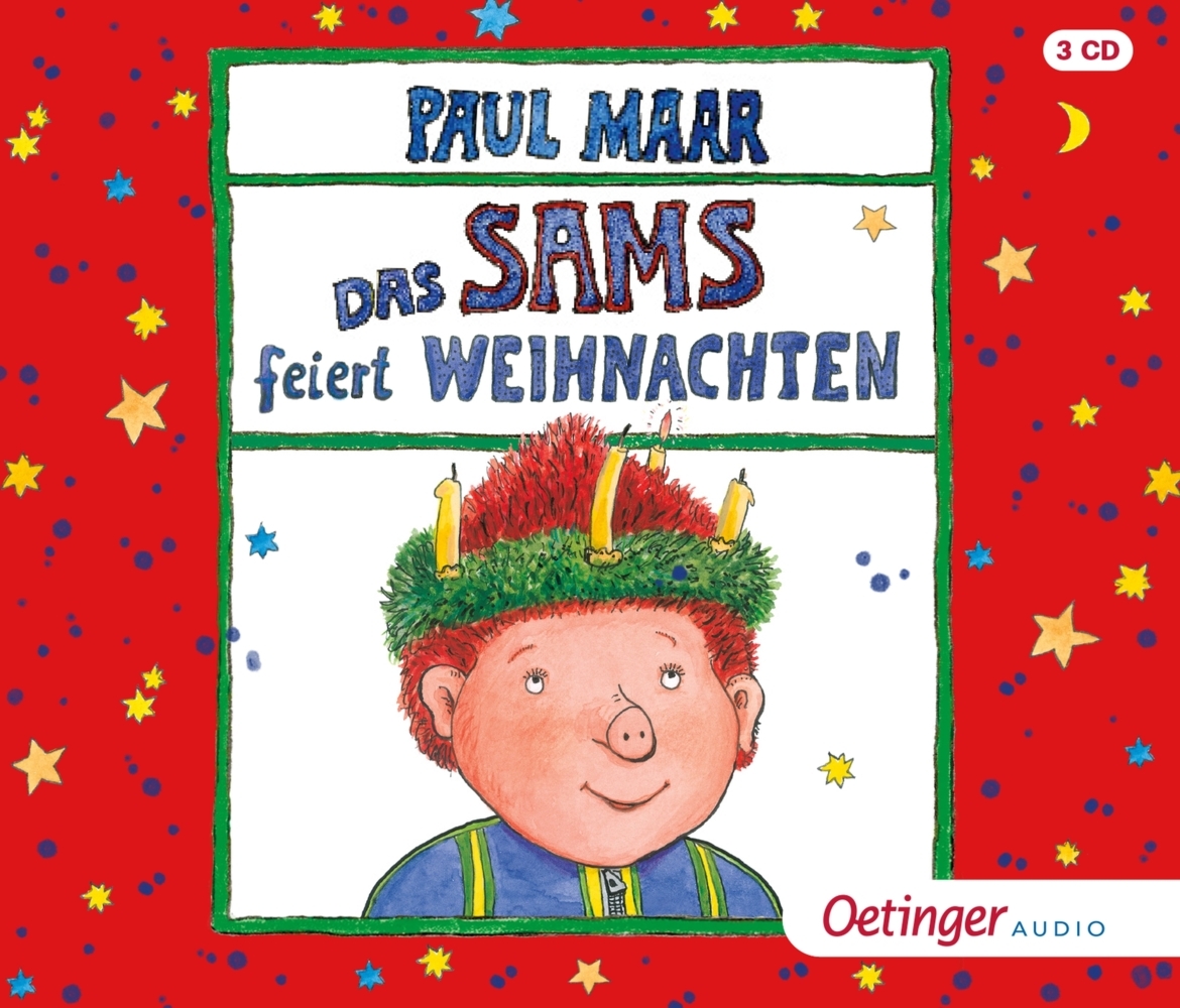 Das Sams 9. Das Sams feiert Weihnachten, 3 Audio-CD main product photo