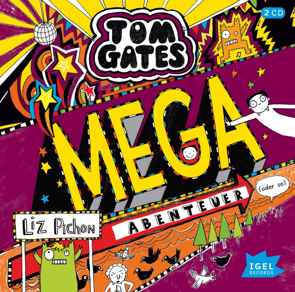 Tom Gates 13. Mega-Abenteuer (oder so), 2 Audio-CD main product photo