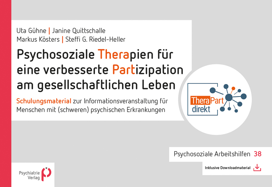 Psychosoziale Therapien für eine verbesserte Partizipation am gesellschaftlichen Leben main product photo