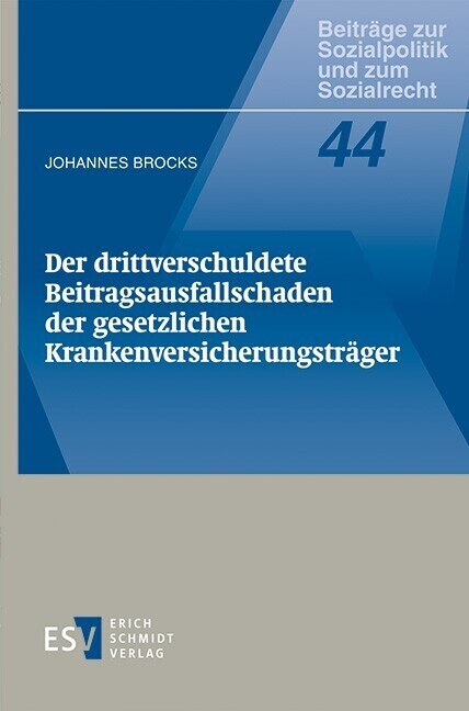 Der drittverschuldete Beitragsausfallschaden der gesetzlichen Krankenversicherungsträger main product photo